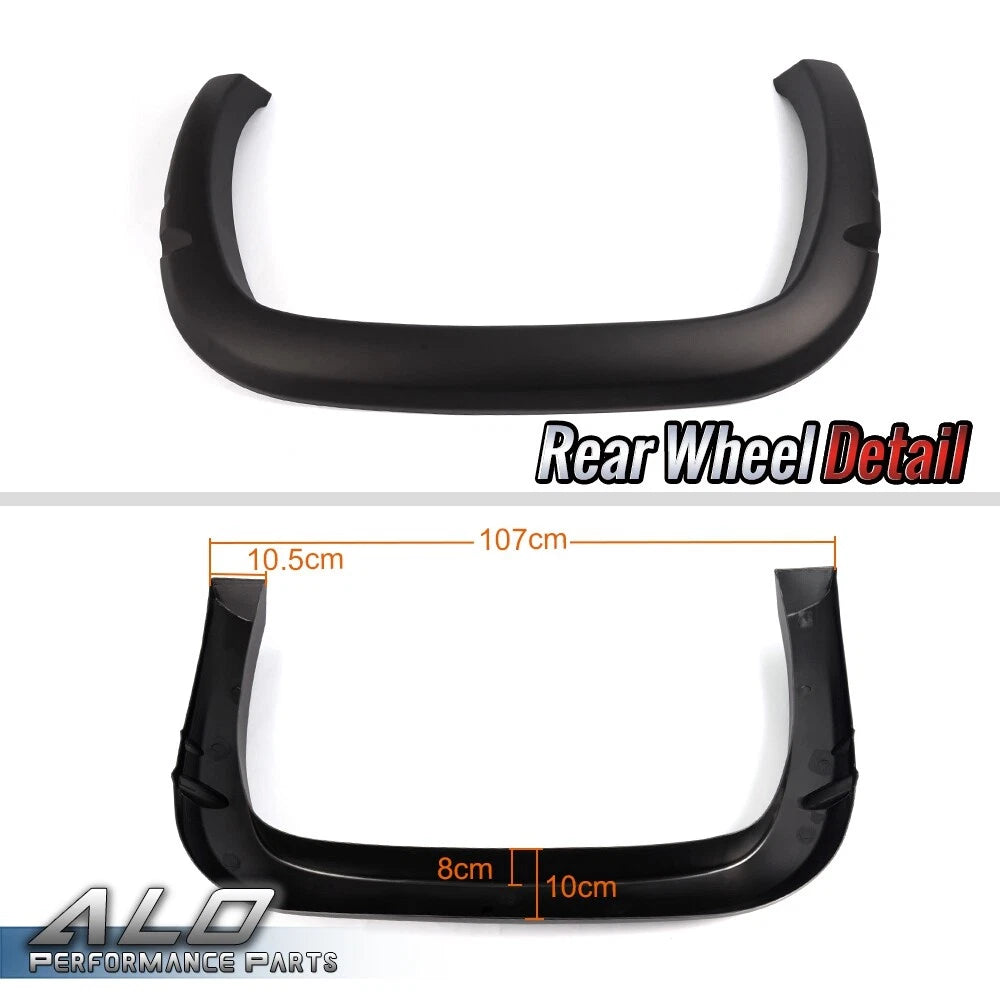 Fender Flares for Dodge Ram 1500 2500 3500 (1994–2001) Textured Style