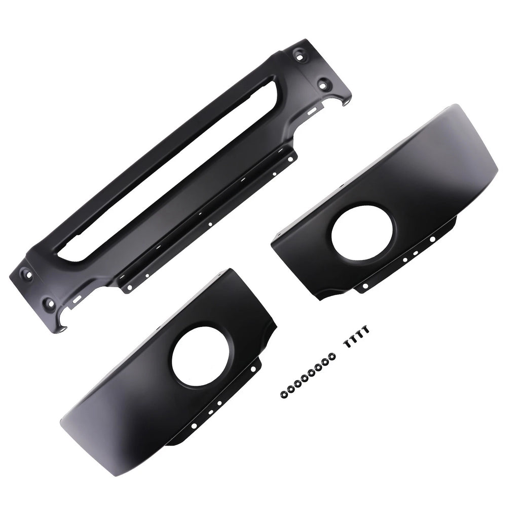 Front Bumper Face Bar for Ford F150 (2006–2008) Steel Black 6L3Z17757DAPTM
