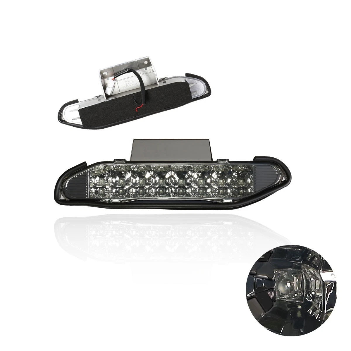 Dual Row LED Third Brake Light for Xterra (2000–2004) - Smoked