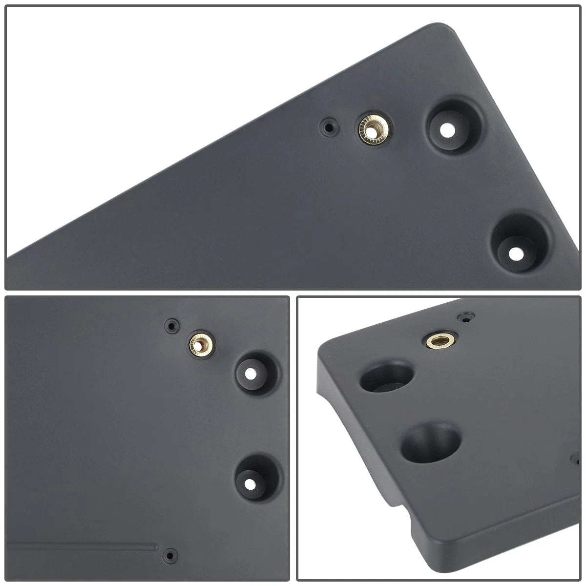 Front Bumper License Plate Tag Holder Mounting Bracket for Porsche Cayman GT4 (2016)