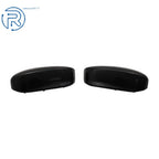 Set of 2 Plastic Gloss Black Side Mirror Covers for Honda Accord (2008-2012)