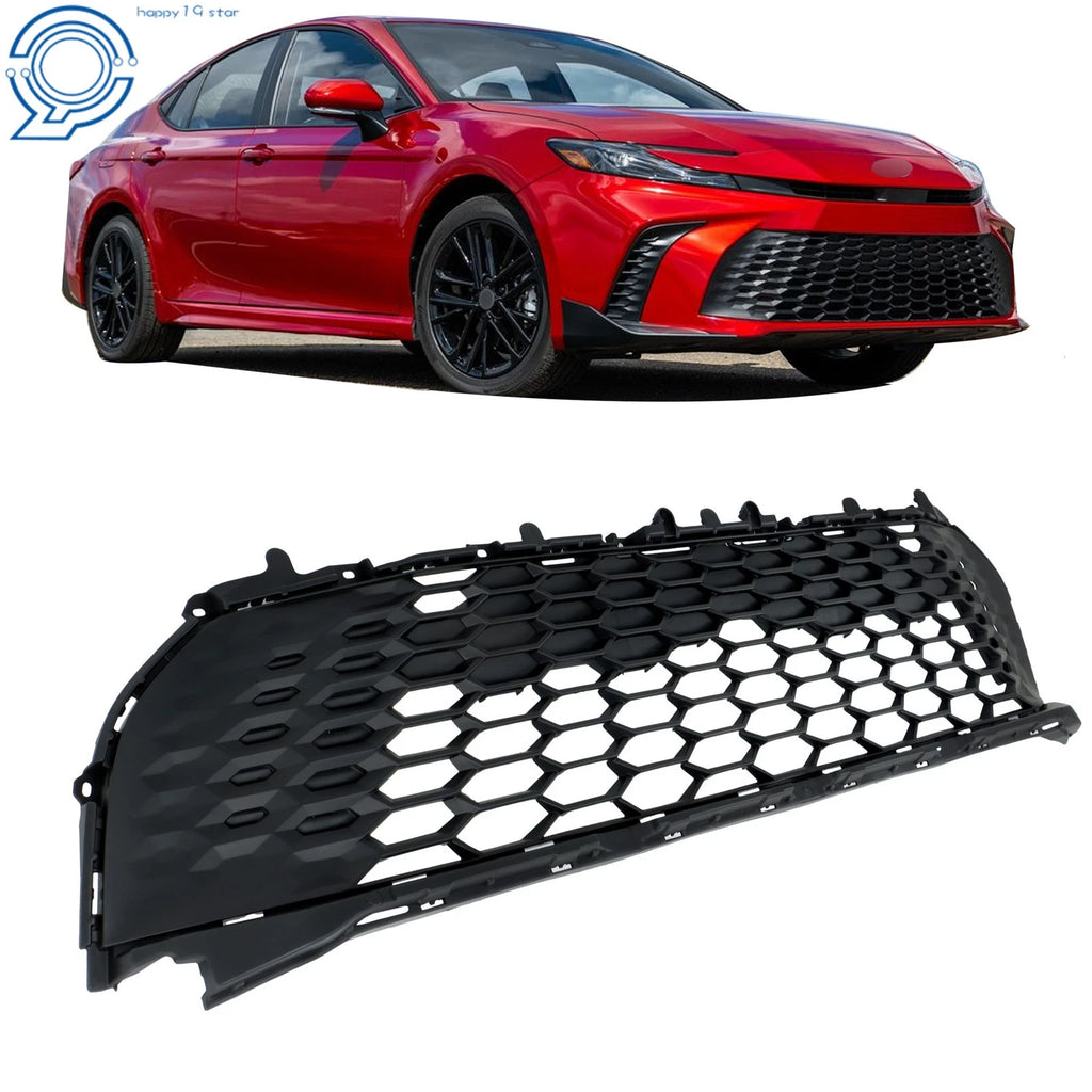 Front Bumper Lower Grille Mesh for Toyota Camry SE (2025) Matte Black