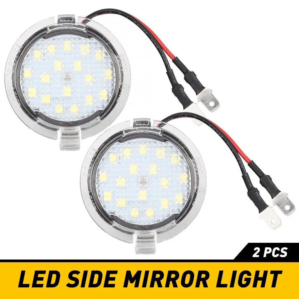 LED Side Mirror Puddle Lights for Lincoln LS MKX MKT MKS MKZ (2000–2019)
