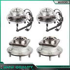 Set of 4 Wheel Bearing Hubs for Jeep Grand Cherokee (2005–2010)