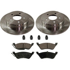 Brake Disc and Pad Kit for Dodge Grand Caravan (2001–2007)