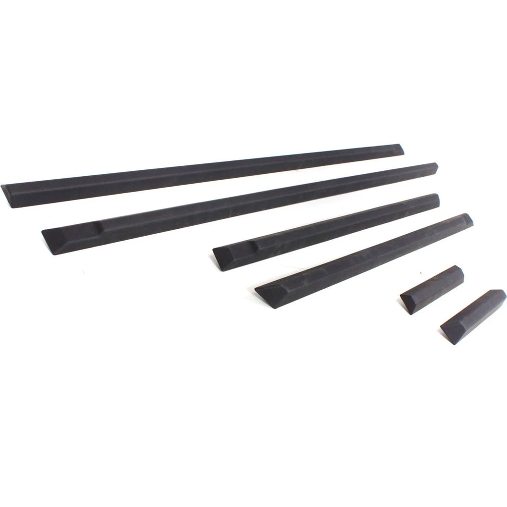 Set of 6 Fender and Door Moldings for BMW 3-Series E36 Sedan
