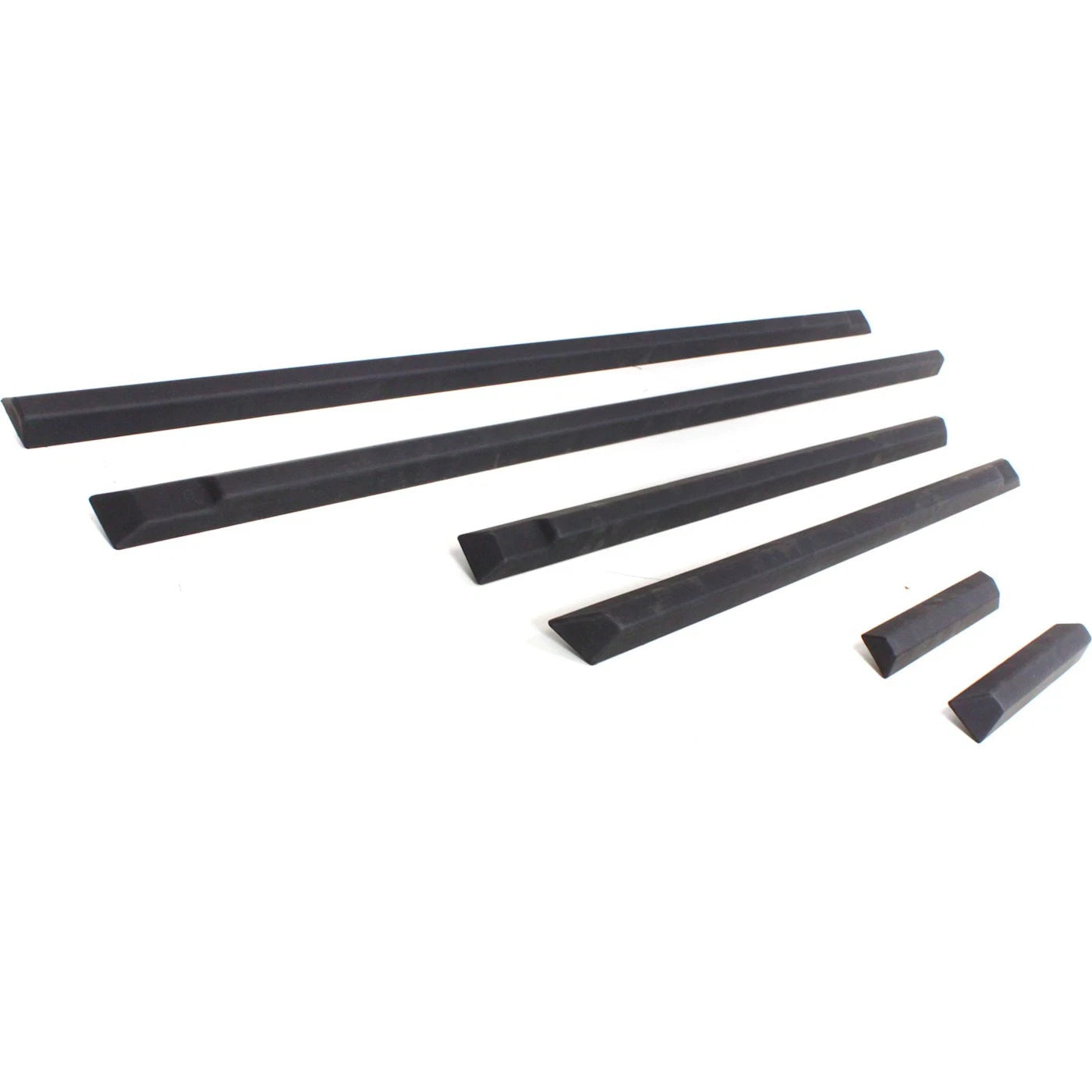 Set of 6 Fender and Door Moldings for BMW 3-Series E36 Sedan