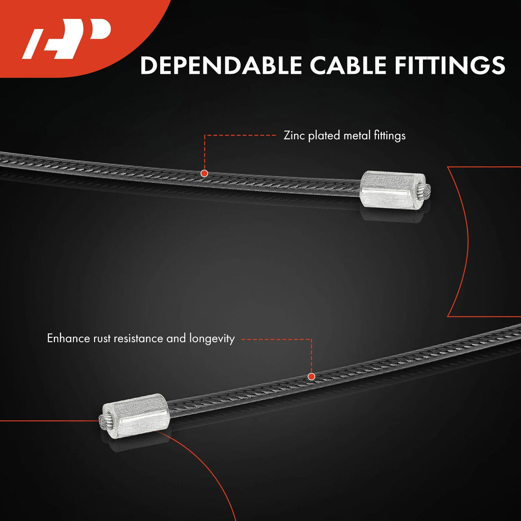 Intermediate Parking Brake Cable for Chevrolet S10 GMC Sonoma (1982-2004)