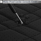 Center Console Cover with Storage Bag for BMW 5 Series (2018-2023) Black
