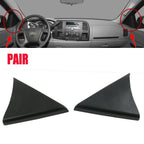 Set of 2 Interior Door Upper Trim Panels for