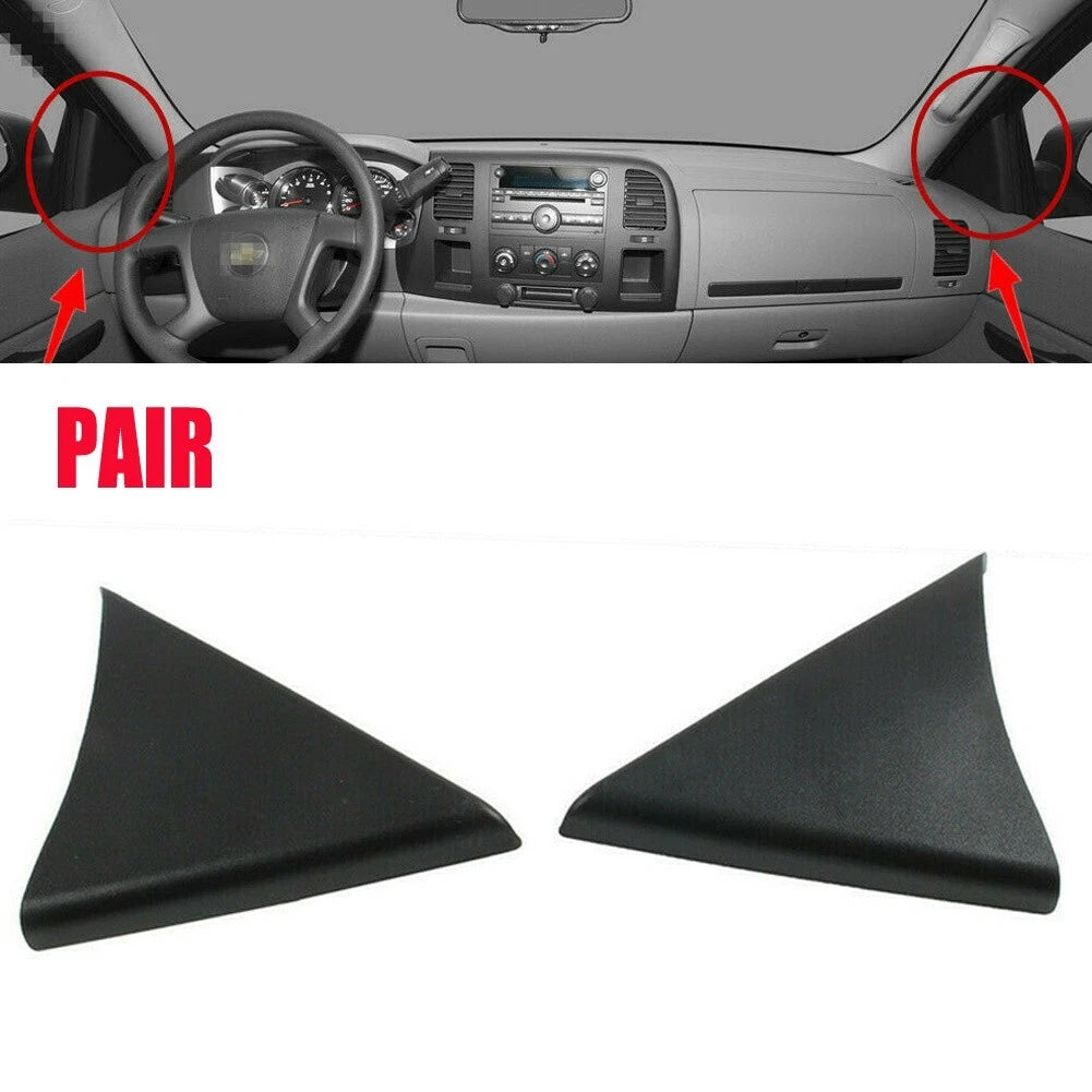Set of 2 Interior Door Upper Trim Panels for