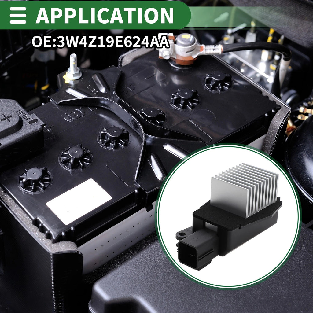 HVAC Blower Motor Resistor No. 3W4Z19E624AA for Ford F-150 (2004–2008)