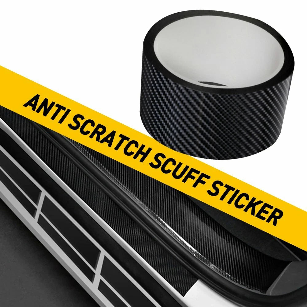 Carbon Fiber Door Sill Scuff Cover