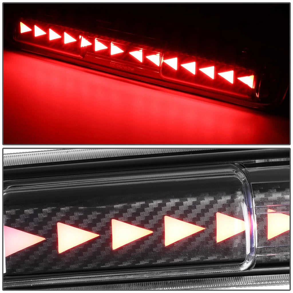LED Carbon 3rd Third Brake Light for Silverado Sierra (1996–2007)