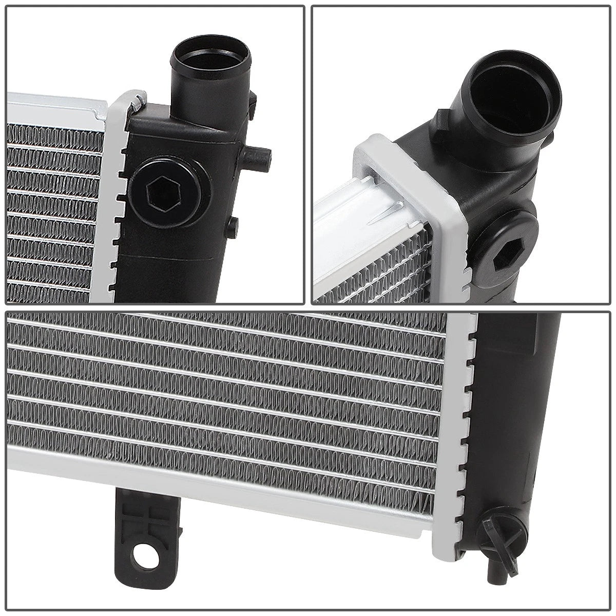 Aluminum Core Radiator for Volvo V40 S40 (2000–2004) DPI 2400