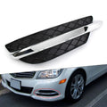 Left Front Bumper Fog Light Grille Cover for Benz C-Class (2011-2014)