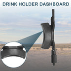 Cup Holder for Mercedes-Benz W166 (2012–2015) No.A1666806402 Black