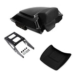 Black Razor Trunk Backrest Mount for Harley Sport Glide (2018–2021)