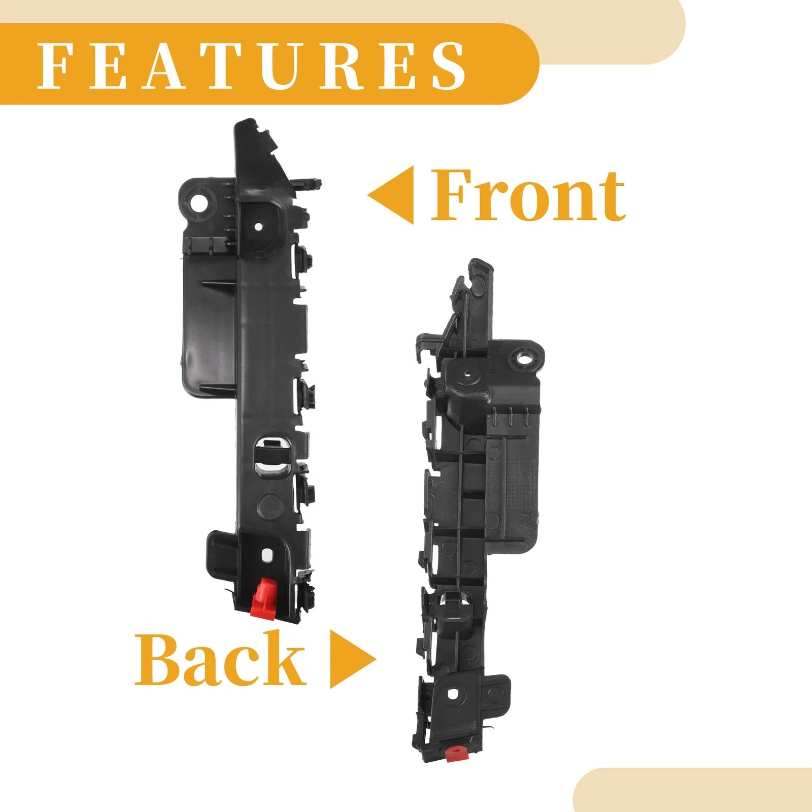 LH Front Bumper Support Bracket for Chevrolet Cruze (2011–2016)