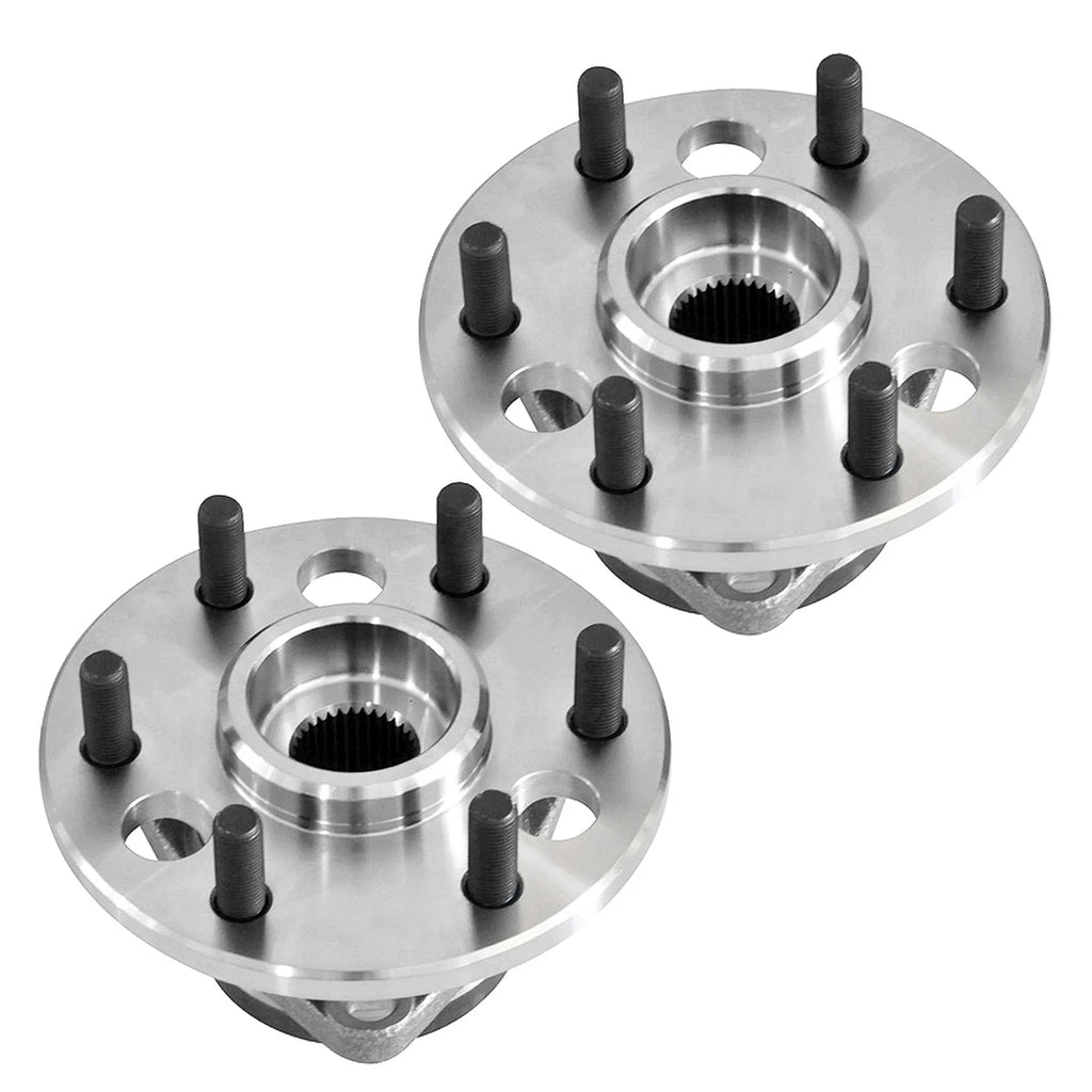 2X Front Wheel Bearing Hubs for Chevrolet Blazer K1500 K2500 (1988–1994)
