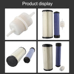 Set of 2 Outer Inner Air Filters for Engines (Fits 11013 7044, 11013 7045)