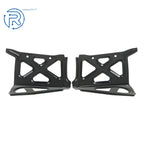 Rear Step Bumper for Toyota Tundra (2014–2021) Black Metal