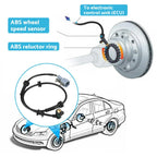 4X ABS Sensor Set for Nissan Navara D40 (2005–2014)