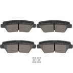 Rear Ceramic Brake Pads for Hyundai Azera Elantra (2010–2011) Kia Soul (2010–2013)