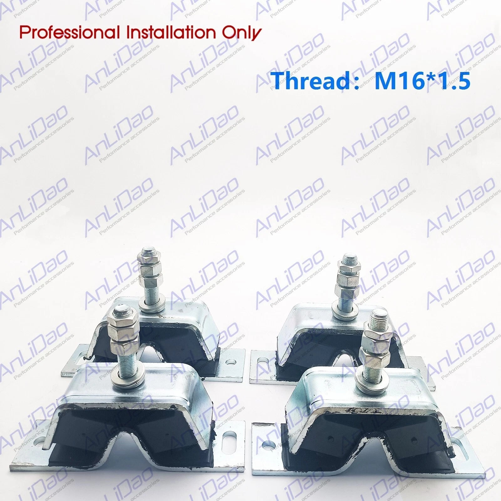 Set of 4 Engine Mounts for Yanmar 150 3JH 4JH (Marine) 121370-08351