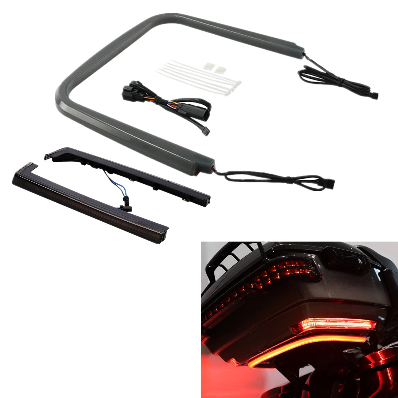 LED Brake Light Side Lights for Harley Electra Glide (2014–Present)