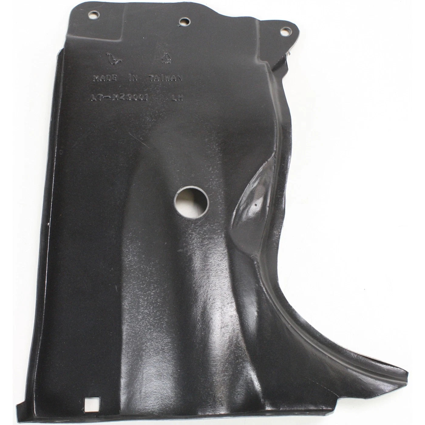 Set of 2 Engine Splash Shields for Mazda 3 (2004–2009)