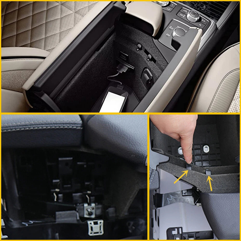 Armrest Latch Clip Set for Mercedes-Benz W166 X166 (2012–2019)