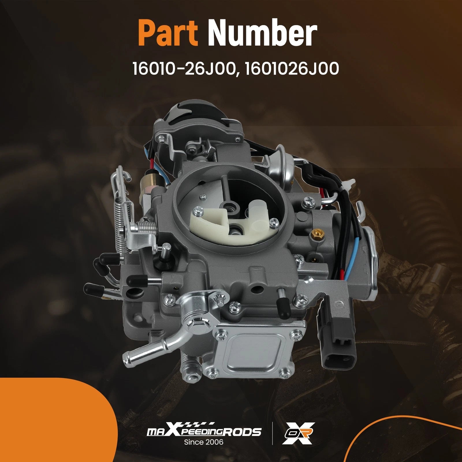 Carburetor for Nissan Patrol GQ Y60 RB30 3.0L (1990–1997) 16010-26J00 Electric Choke