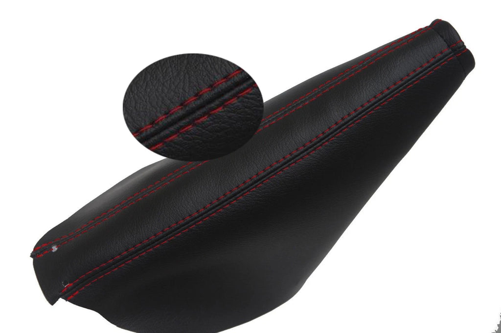 E Brake Boot Cover for Ford Mustang (2005–2009) Red Stitch