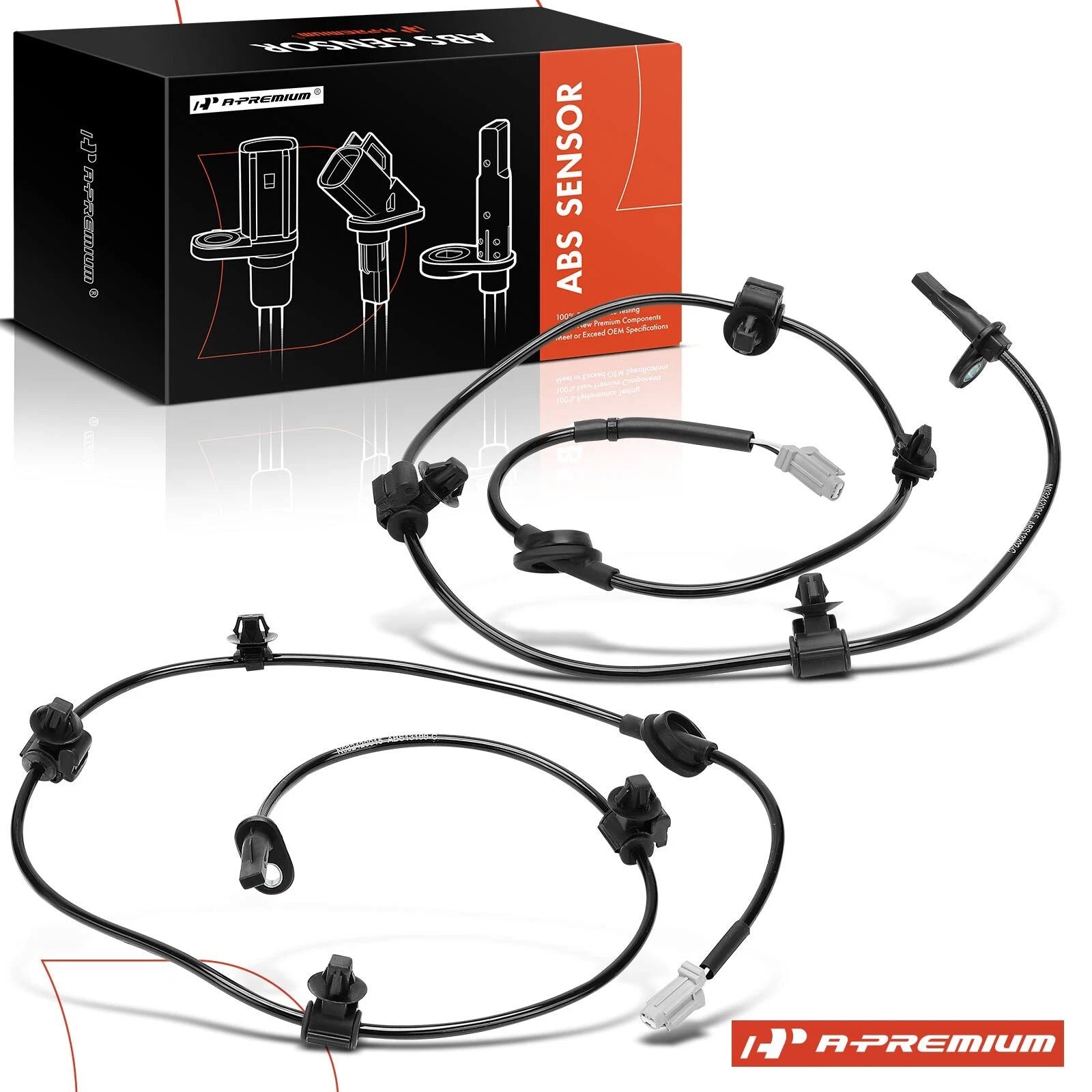 2X Rear ABS Wheel Speed Sensor for Subaru WRX WRX STI (2015–2021)