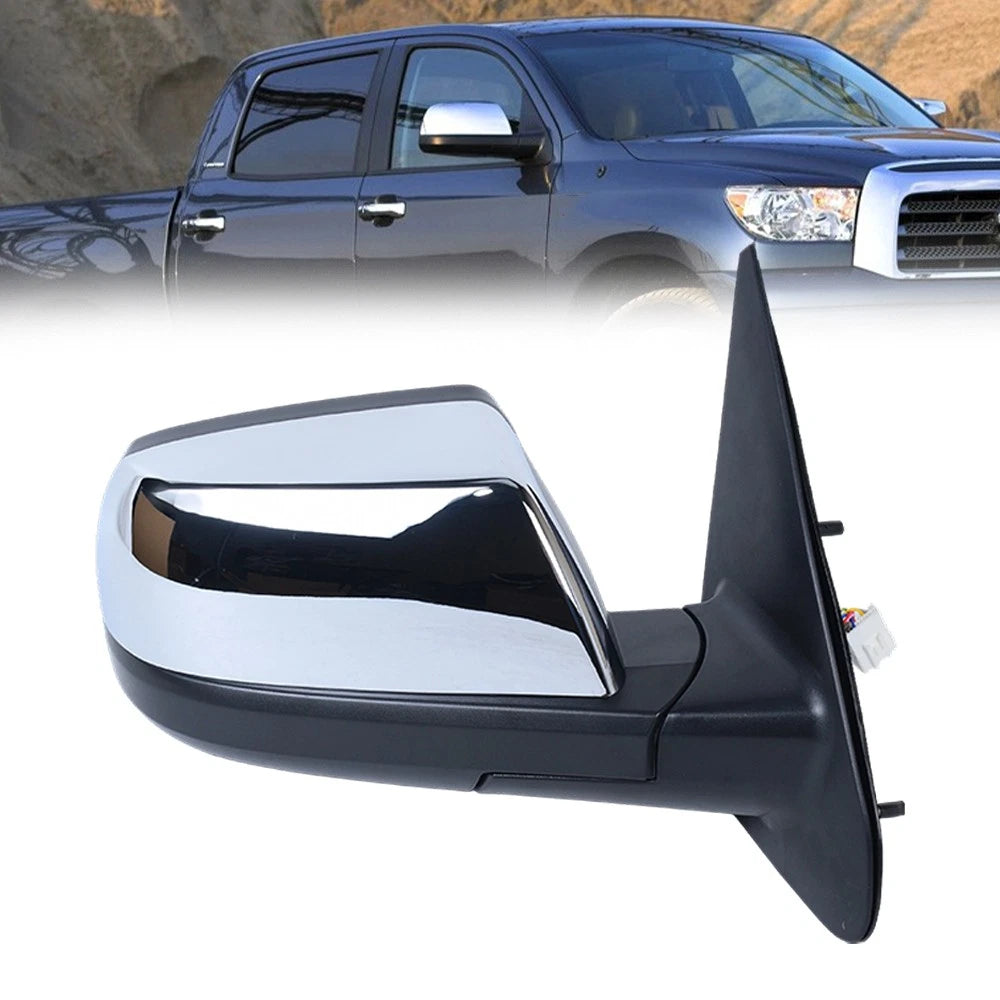 Power Folding Signal Passenger Side Mirror for Toyota Tundra Sequoia (2007–2021)