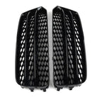 Open Mesh Honeycomb Front Bumper Grille Cover for Audi A1 (2014-2018)