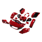 Fairings Body Kit for Harley Road Glide Special (2015–2023) Billiard Red Vivid Black