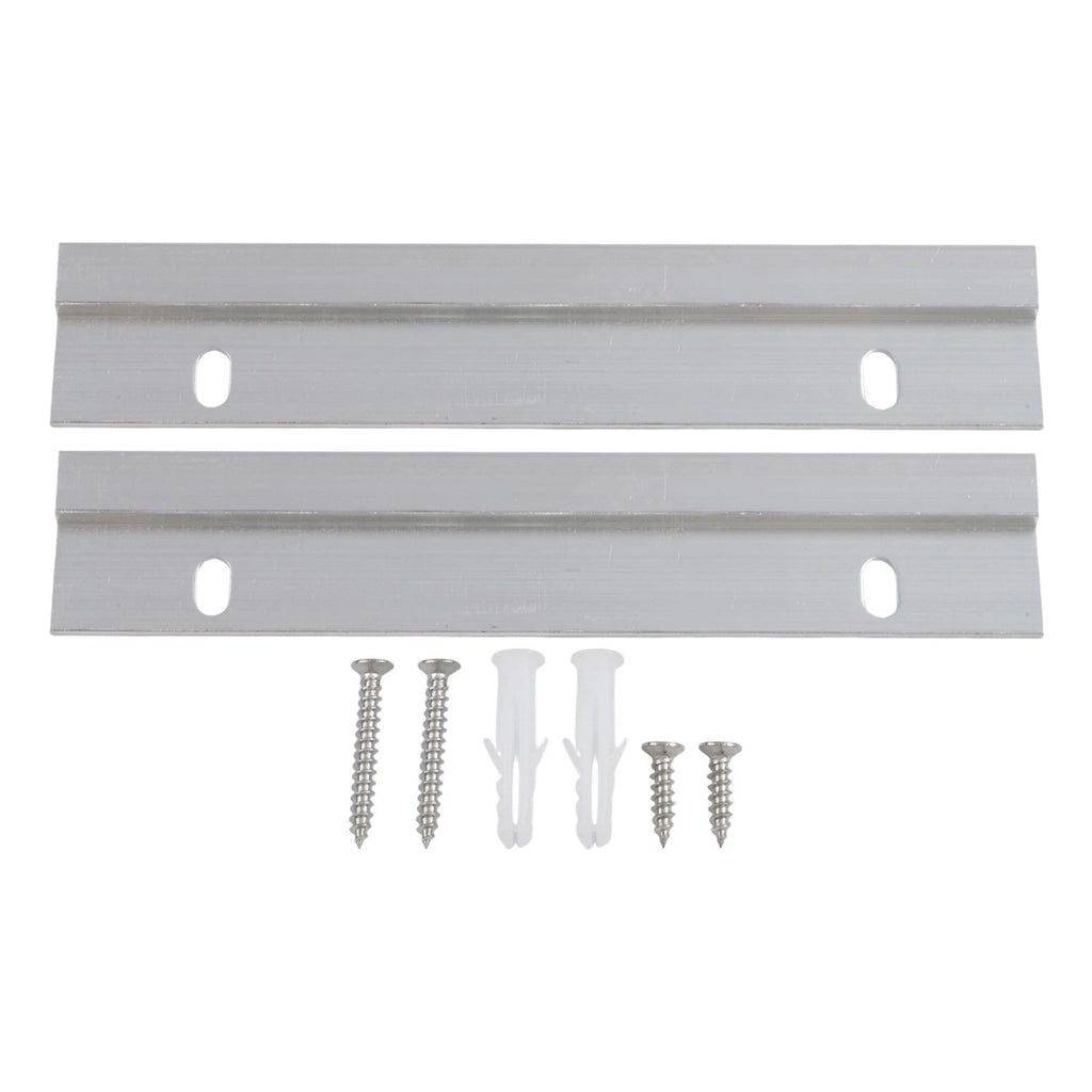 2X Aluminum Alloy Zshaped Pendant Brackets for Wall Mounting Art Panels