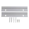 2X Aluminum Alloy Zshaped Pendant Brackets for Wall Mounting Art Panels