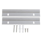 2X Aluminum Alloy Zshaped Pendant Brackets for Wall Mounting Art Panels