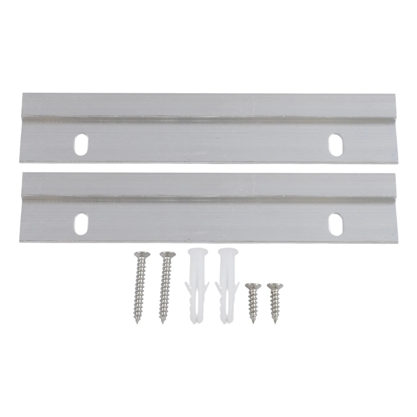 2X Aluminum Alloy Zshaped Pendant Brackets for Wall Mounting Art Panels