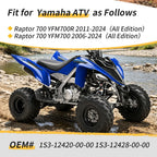 Complete Water Pump Assembly for Yamaha Raptor 700 700R (2006–2024) w/Cover Gasket