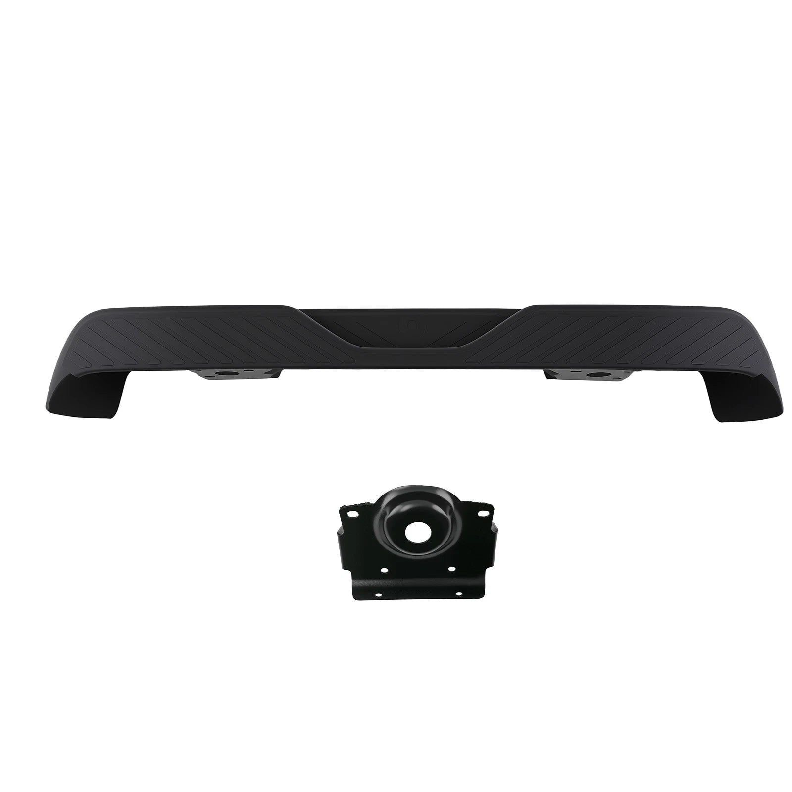 Black Rear Steel Bumper for Ford E-150 E-250 E-350 (1992–2014) FO1103203