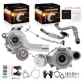 Twin Turbo Oil Return Feed Line for Ford Explorer Flex Taurus Lincoln MKS (2009–2019)