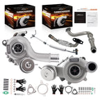 Twin Turbo Oil Return Feed Line for Ford Explorer Flex Taurus Lincoln MKS (2009–2019)