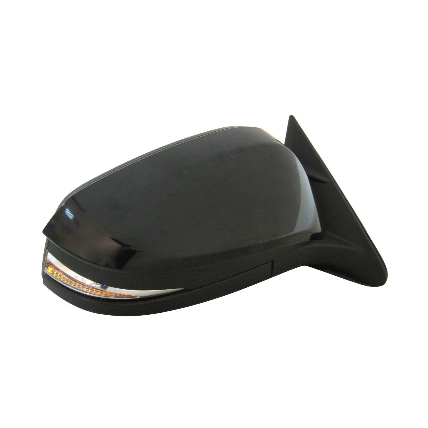 Replacement Ready to Paint Passenger Power Door Mirror w/o Heated w/Turn Signal
