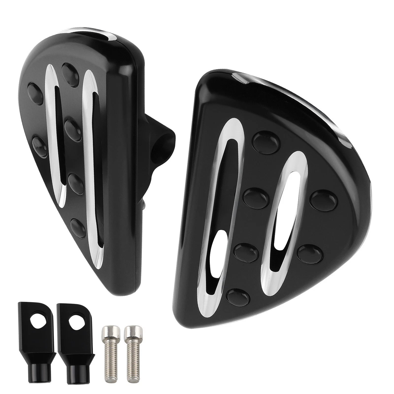 Passenger Floor Boards Foot Pegs Pedals for Harley Electra Glide (1995–2013)