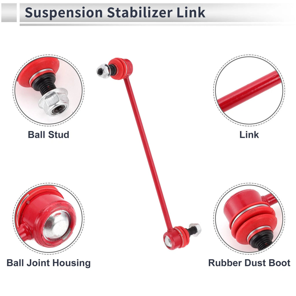 Front Stabilizer Bar Links with 2 Pcs Bushing for GMC Terrain (2010–2017) No.K750188