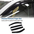 Set of 4 Window Deflectors for Hyundai Santa Fe (2007–2012)